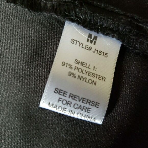 Active USA Hooded Vest Black Sleeveless Women Size M Whimsy Goth Grunge - Picture 7 of 10